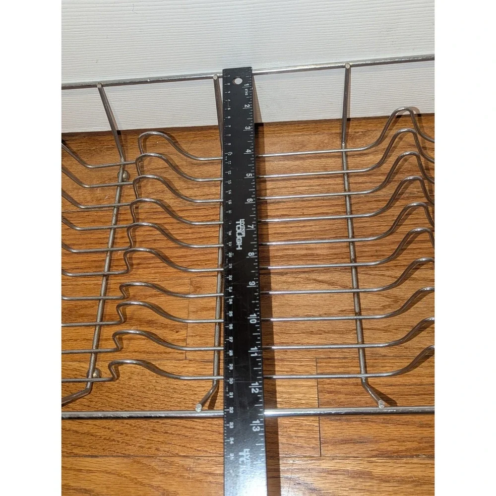 Vintage Style Chrome Wire Dish Rack Mid Century Modern Kitchen Organizer